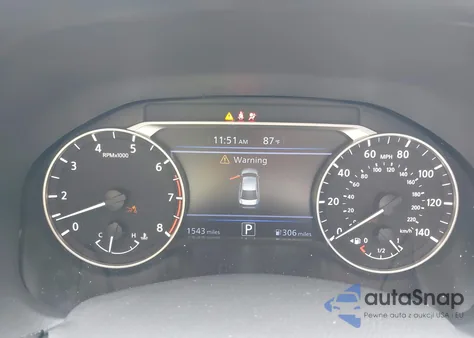 2025 Nissan Altima Sv Fwd z USA, uszkodzony, nr VIN 1N4BL4DV0SN341634